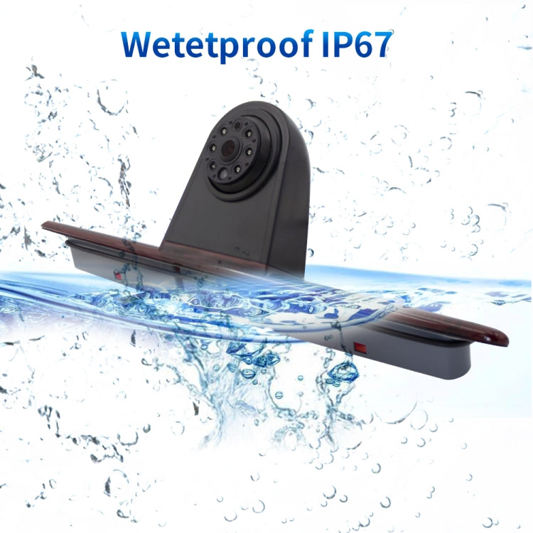 PZ461 Telecamera per luce freno posteriore impermeabile per auto in posizione alta per Mercedes Benz / Volkswagen, PZ461