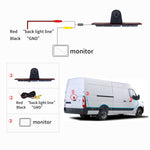 PZ461 Telecamera per luce freno posteriore impermeabile per auto in posizione alta per Mercedes Benz / Volkswagen, PZ461