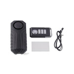 Allarme bici di sicurezza impermeabile per bicicletta con vibrazione antifurto wireless con telecomando, MB-AH024