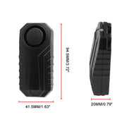 Allarme bici di sicurezza impermeabile per bicicletta con vibrazione antifurto wireless con telecomando, MB-AH024