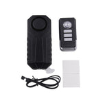 Allarme bici di sicurezza impermeabile per bicicletta con vibrazione antifurto wireless con telecomando, MB-AH024