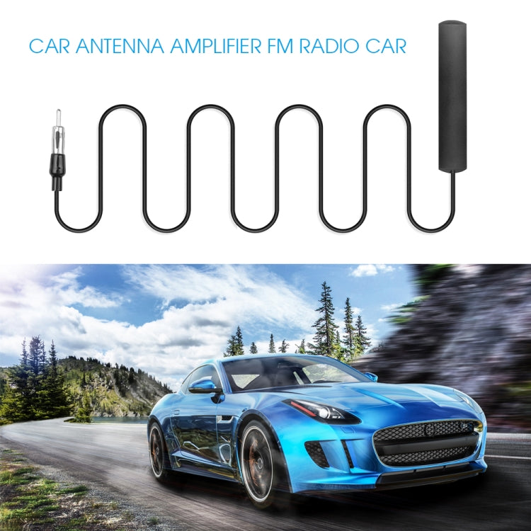 ANT-309 Antenna stereo elettronica per auto, amplificatore radio FM, antenna nascosta, amplificatore di segnale, lunghezza: 5 m, Antenna Length: 5m