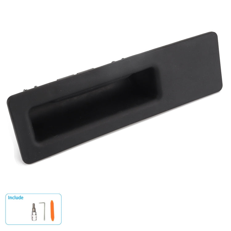 Interruttore di rilascio del bagagliaio del portellone posteriore con pulsante di apertura del bagagliaio dell'auto 51247368752 per BMW, 51247368752