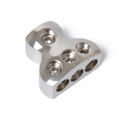 Blocco di distribuzione splitter per cavo di alimentazione/terra per amplificatore audio stereo per auto a 3 vie 4GA, 3-Way