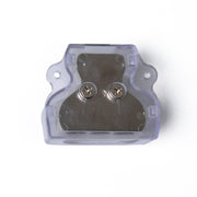 Blocco di distribuzione splitter per cavo di alimentazione/terra per amplificatore audio stereo per auto a 3 vie 4GA, 3-Way