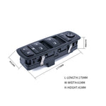 Pulsante interruttore di controllo principale del finestrino elettronico per auto 68039999AC per Dodge / Chrysler, For Dodge