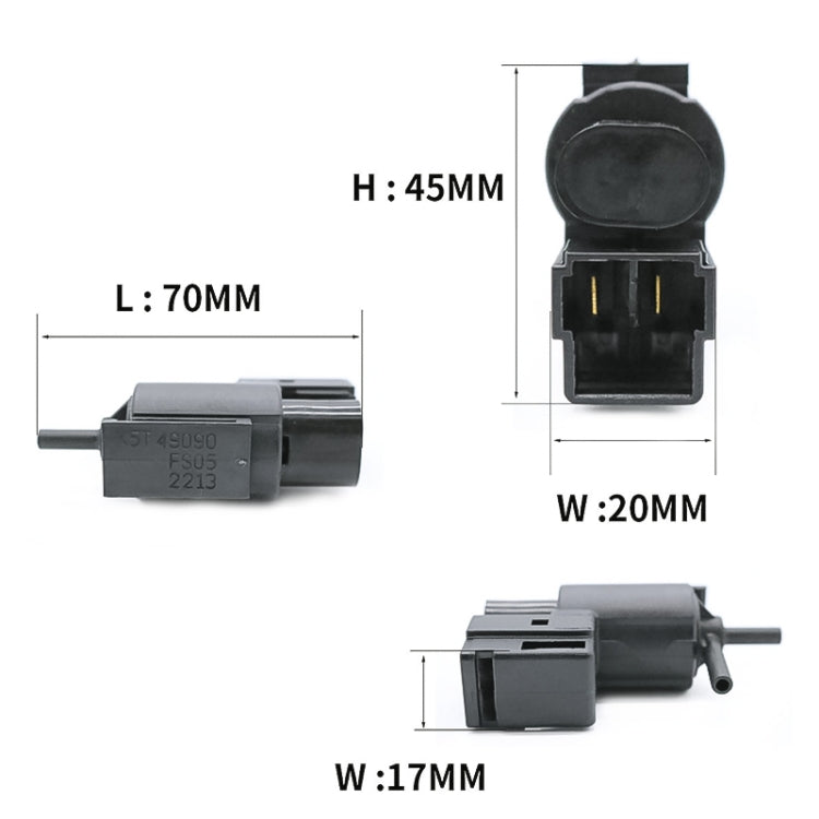 Solenoide valvola di spurgo per interruttore a vuoto EGR per auto VSV Kl01-18-741 per Mazda, For Mazda