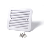 Presa d'aria bianca da 12 V con ventola Ventilazione laterale dell'aria per camper, roulotte, burrasca, A0672-02