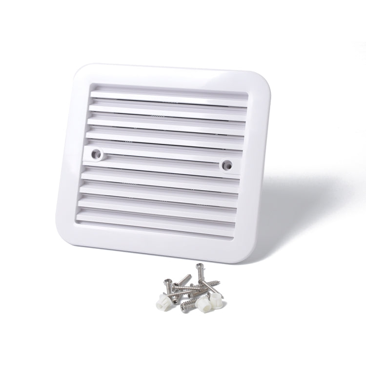 Presa d'aria bianca da 12 V con ventola Ventilazione laterale dell'aria per camper, roulotte, burrasca, A0672-02