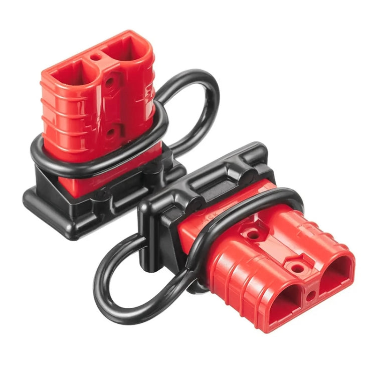 Spina connettore rapido batteria da 50 Amp + copertura antipolvere per auto roulotte, 50Amp