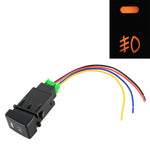 Interruttore a pulsante on-off per fendinebbia per auto per Isuzu, con cavo, For Isuzu, with Cable