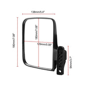 Specchietto retrovisore laterale per carrelli da golf, MR020