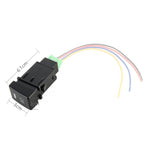 Interruttore a pulsante on-off per fendinebbia per auto per Isuzu, senza cavo, For Isuzu