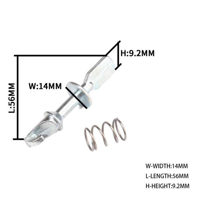 Kit di riparazione del cilindro della serratura della portiera dell'auto 1H0837223B per Volkswagen, 1H0837223B