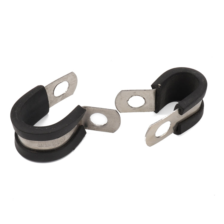 Morsetti per tubi in gomma per auto da 10 pezzi Morsetti in acciaio inossidabile, dimensioni: 5/16 pollici (8 mm), Size: 5/16 inch (8mm)