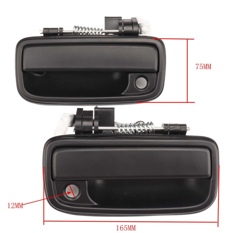 2 maniglie per porte esterne automatiche 922035020LH / 6921035070RH per Toyota Tacoma, For Toyota Tacoma