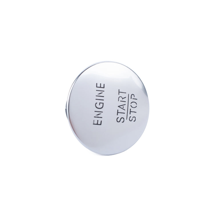 Pulsante senza chiave per avviamento motore con interruttore senza chiave 2215450514 per Mercedes-Benz W164 W205, Silver