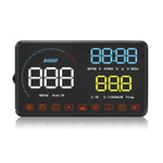 A9 Display Head Up montato su veicolo HUD OBD2 universale da 5,5 pollici, A9(Blue), A9(Yellow)