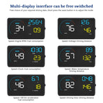 A9 Display Head Up montato su veicolo HUD OBD2 universale da 5,5 pollici, A9(Blue), A9(Yellow)