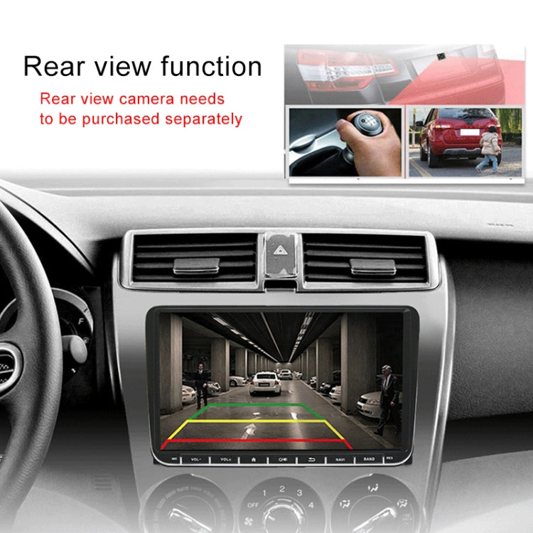 CKVW92 HD 9 pollici 2 Din Android 6.0 Lettore MP5 per auto Navigazione GPS Lettore multimediale Radio stereo Bluetooth per Volkswagen, Supporto FM e Mirror Link, Versione mappa Europa, Europe Map Version