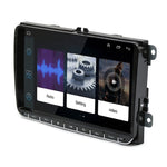 CKVW92 HD 9 pollici 2 Din Android 6.0 Lettore MP5 per auto Navigazione GPS Lettore multimediale Radio stereo Bluetooth per Volkswagen, Supporto FM e Mirror Link, Versione mappa Europa, Europe Map Version