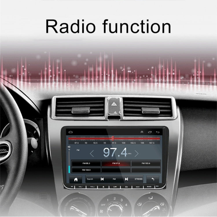 CKVW92 HD 9 pollici 2 Din Android 6.0 Lettore MP5 per auto Navigazione GPS Lettore multimediale Radio stereo Bluetooth per Volkswagen, Supporto FM e Mirror Link, Versione mappa Europa, Europe Map Version