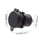 Adattatore per presa di corrente per caricabatterie USB doppia porta universale per auto 3.1A 5V IP66 con voltmetro digitale LED + cavo da 60 cm, 3.1A Voltmeter + 60cm Cable(Blue Light), 3.1A Voltmeter + 60cm Cable(Green Light)                         ...