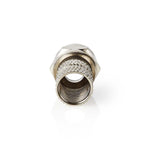 Connettore F - Maschio - Per cavi da 7mm 5 pezzi Metallo 5412810289639 541281028963 CSGB41906ME ND2395