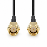 Cavo Antenna Coassiale Nedis SMA Maschio-Maschio RG174 50 Ohm 2m  CSGL02000BK20  5412810425372 ND2962