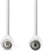 Cavo coassiale IEC (Coassiale) Maschio - Femmina 90 dB 75Ohm 15m CSGP40000WT150 5412810281893 ND9099