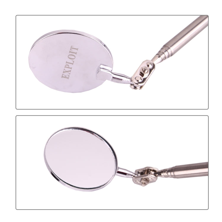 Specchio di ispezione telescopico per telaio di autoveicoli, diametro specchio: 30 mm, lunghezza: 165 mm, Diameter: 30mm, Length: 165mm