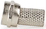 Connettore F - Maschio - Per Cavi Coassiali da 7,4 mm - 25 pezzi - Metallo CSVC41902ME 5412810299942 ND1750