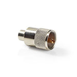 Connettore PL259  Maschio | Per Cavi Coassiali RG58 | 25 pezzi | Metallo CSVC43900ME 5412810299973