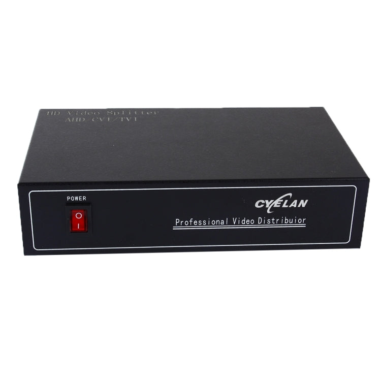 Splitter di segnale video coassiale AHD / CVI / TVI 2 in 4, 2 into 4