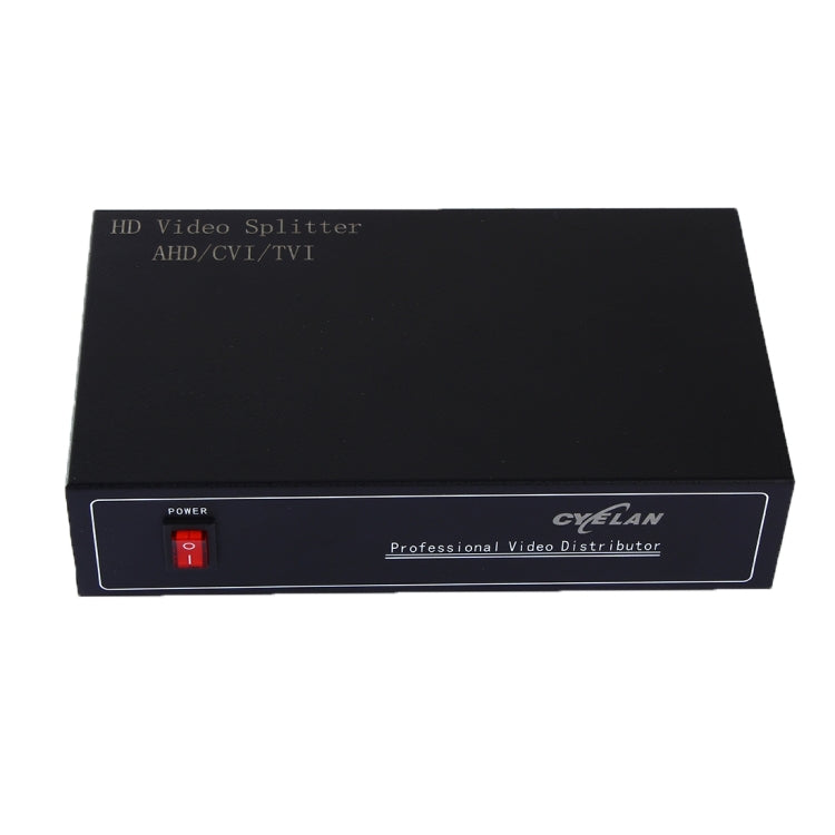 Splitter segnale video coassiale 4 in 8 AHD CVI TVI
