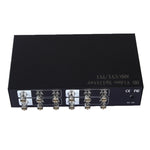 Splitter segnale video coassiale 4 in 8 AHD CVI TVI