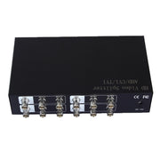 Splitter di segnale video coassiale AHD / CVI / TVI 4 in 8, 4 into 8
