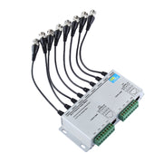 HD208 HD-CVI/TVI/AHD CCTV 8CH Video Balun passivo, HD208F