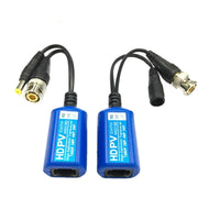2 PC Anpwoo 215PV 2 in 1 Alimentazione + Video Balun Ricetrasmettitore ritorto passivo HD-CVI/AHD/CVI, Twisted Transceiver