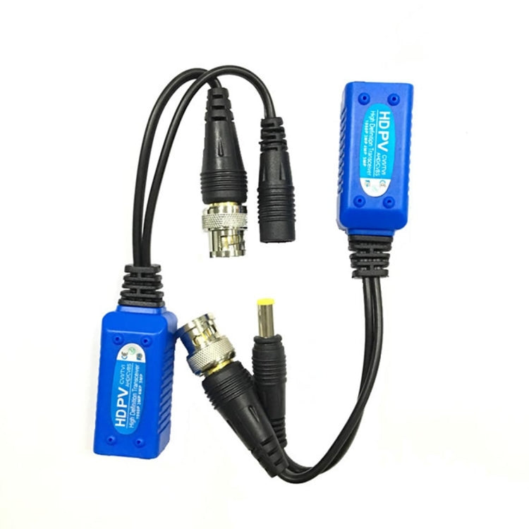 Set 2 Balun Video + Alimentazione 500PV per Telecamere HD