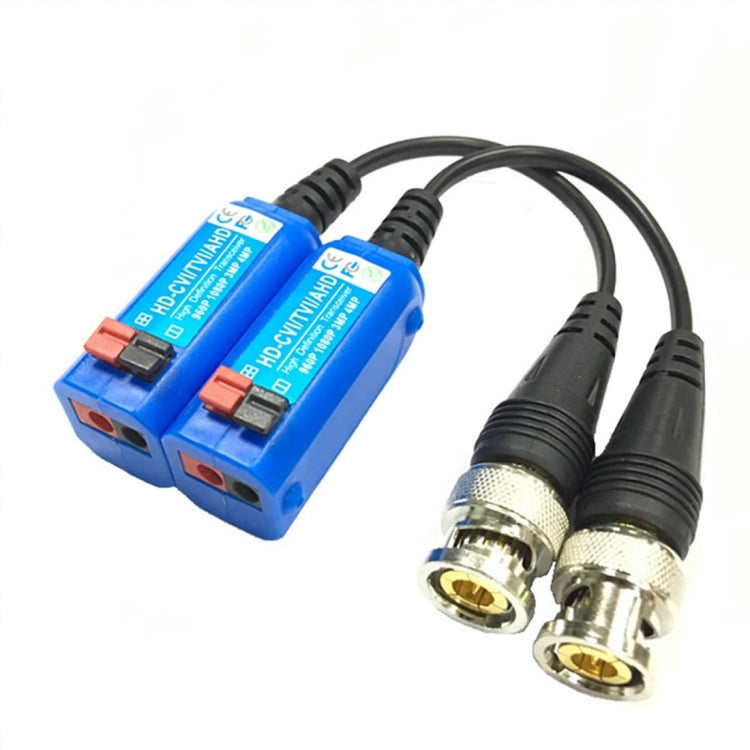 2 PC Anpwoo 800C Giuntabile Top Press Tipo senza viti Video Balun HD-CVI/AHD/HDVI 1CH Ricetrasmettitore passivo, Passive Transceiver