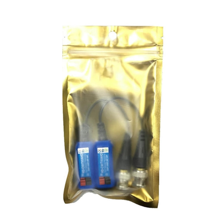 2 PC Anpwoo 800C Giuntabile Top Press Tipo senza viti Video Balun HD-CVI/AHD/HDVI 1CH Ricetrasmettitore passivo, Passive Transceiver