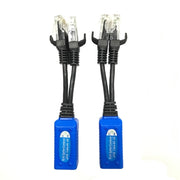 2 PC Anpwoo UPOE01 Ricetrasmettitore passivo intrecciato 2 in 1 POE (alimentazione + Ethernet), UPOE01