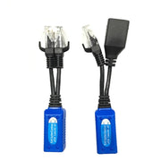2 PC Anpwoo UPOE02 Ricetrasmettitore passivo intrecciato 2 in 1 POE (alimentazione + Ethernet), UPOE02