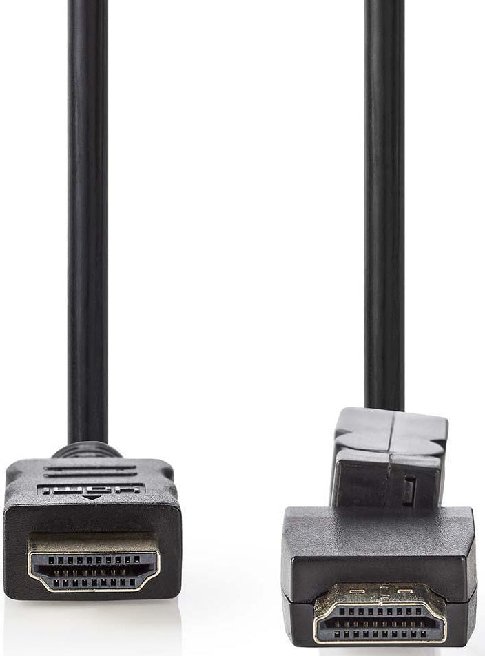 Cavo HDMI ad alta velocità con Ethernet Connettore ruotabile 4K@30Hz 10.2 Gbps 1.50m CVGP34290BK15 5412810264674 WB1117