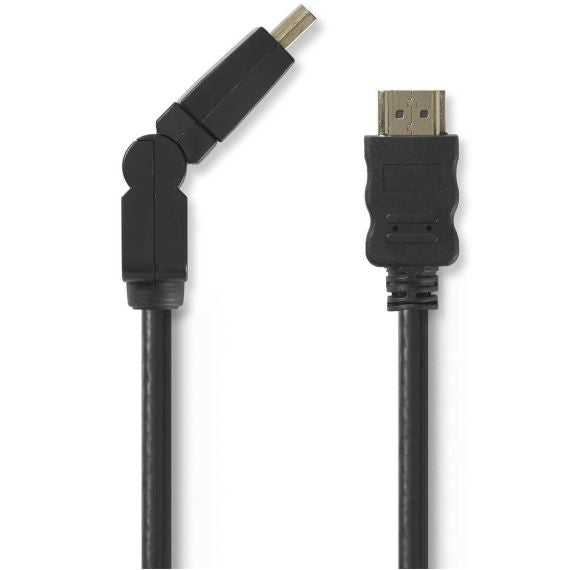 Cavo HDMI ad alta velocità con Ethernet Connettore ruotabile 4K@30Hz 10.2 Gbps 1.50m