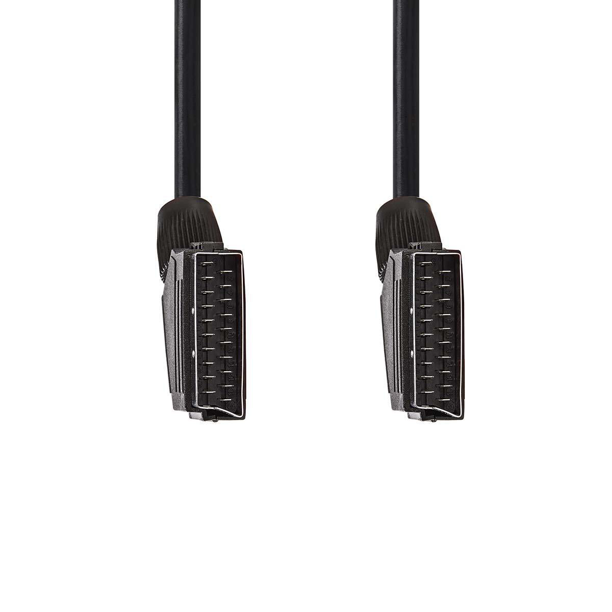 Cavo SCART Maschio SCART - Maschio SCART 1.5 m Nero CVGL31001BK15 5412810428250 ND2175