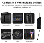Coppia di microfoni Wireless ricaricabili UHF L-2