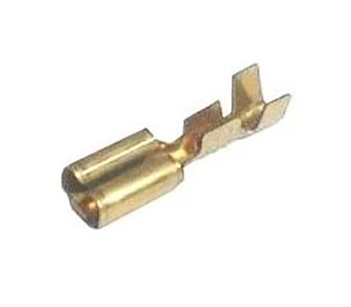 Connettore Faston femmina non isolato 4,8 mm per cavi 0,3–1 mm confezione da 100 C1015 03360087 C1015 03360087