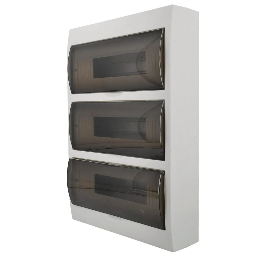 Centralino da parete 45 moduli con porta trasparente E9360 TSM-M45W 053323555889